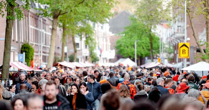 Koningsdag vrijmarkt